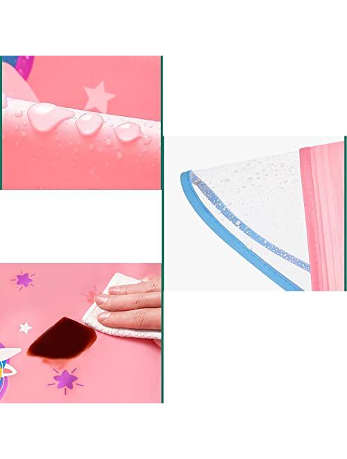 Generic Kids Raincoat Boys Girls Rain Jacket Hooded Dinosaur Poncho Waterproof Coat Outdoor Sports 2-12Years