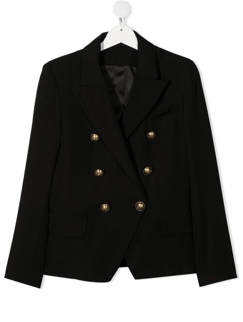 Balmain Kids TEEN double-breasted blazer