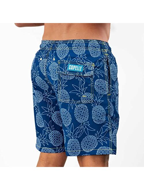 Capelle Miami Compression Liner Swim Trunk Swim and Gym Shorts | Long-Length Hybrid Luxury 4-Way Stretch
