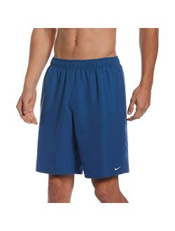 Men's Solid Lap 9" Volley Short Swim Trunks