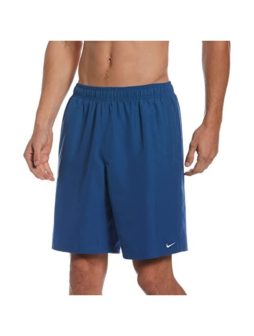 Nike Men's Solid Lap 9" Volley Short Swim Trunks