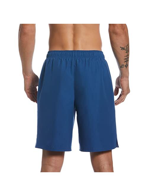 Buy Nike Men's Solid Lap 9" Volley Short Swim Trunks online Topofstyle