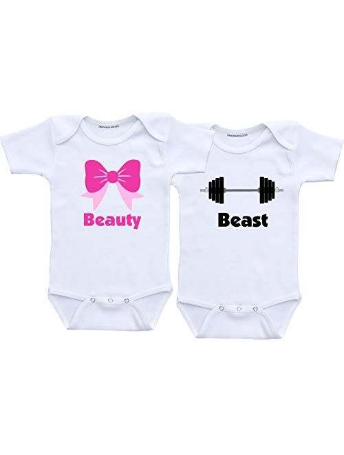 Daiichiban Designs Twin Baby Clothes boy and Girl Twins Baby Gifts