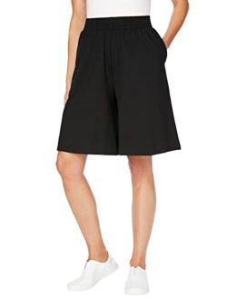Woman Within Women's Plus Size Split Skirt