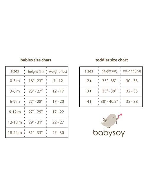 Babysoy Long Sleeve Star Sleep Sack Wearable Blanket
