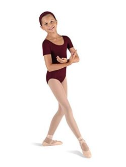 Dance Girls Ballet Short Sleeve Leotard