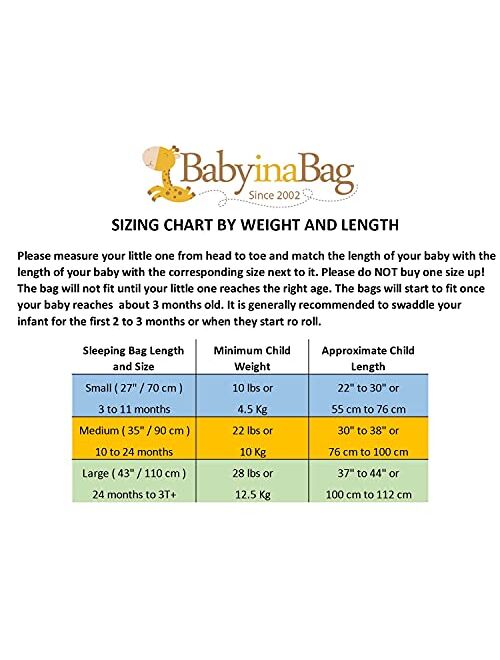 Baby in a Bag Baby Sleeping Bag"Minky Dot" Yellow, 1 TOG Summer Model
