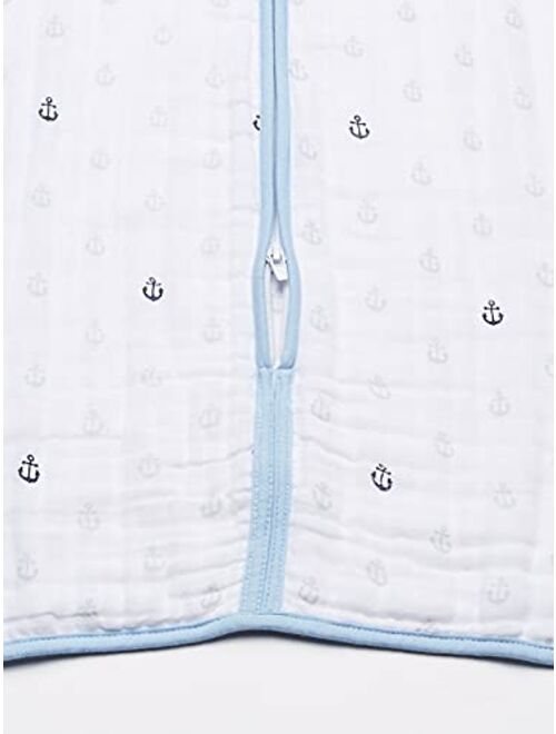 Hudson Baby Unisex Muslin Cotton Sleeveless Wearable Sleeping Bag, Sack, Blanket