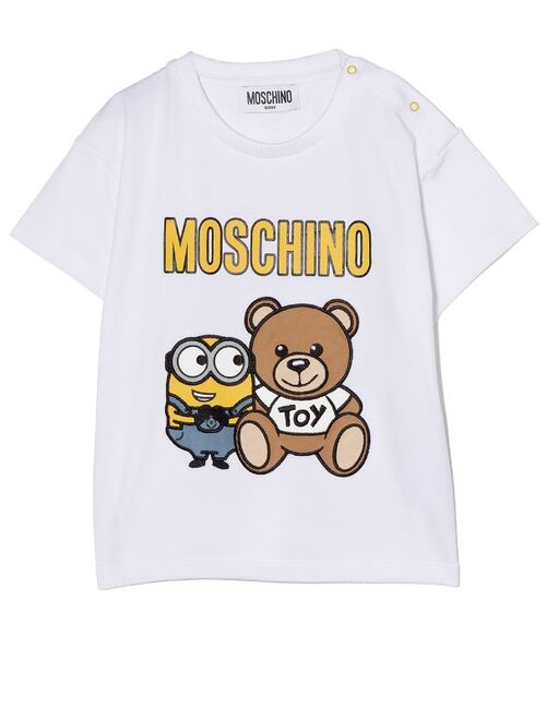 Moschino Kids x Minions short-sleeved T-shirt