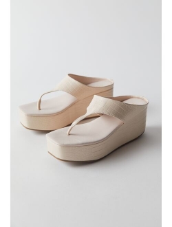 Matisse Footwear Coconuts Lyric Thong Wedge Sandal