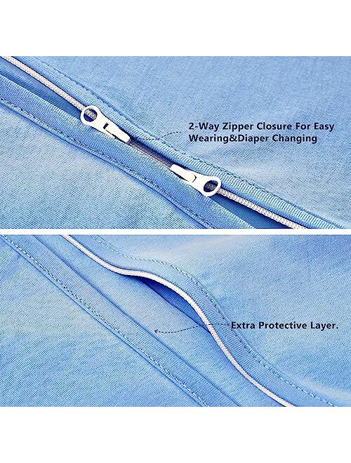 TILLYOU Organic Cotton Sleep Sack - Premium Wearable Blanket for Baby, Soft and Safe Design for a Cozy Sleeping Experience, S/M/L/XL