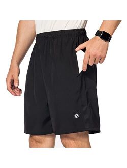 Yozai Mens Running Shorts 5“-7" Quick Dry Athletic Gym Workout Outdoor Casual Summer Shorts