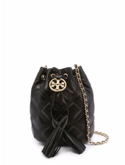 Fleming quilted bucket bag