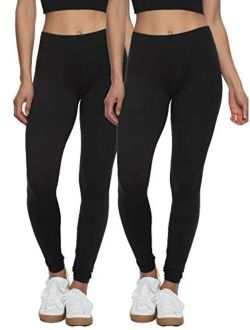 Velvety Super Soft Lightweight Leggings - for Women - Yoga Pants, Workout Clothes