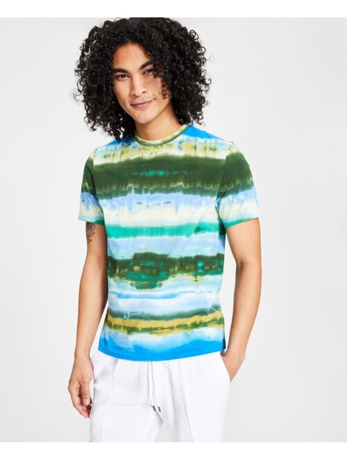 INC International Concepts Men's Mountain Tie Dye T-Shirt, Created for Macy's