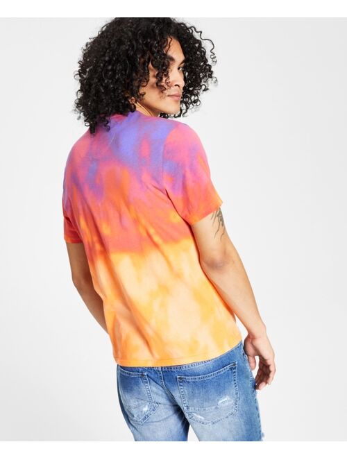 INC International Concepts Men's Ombre Tiger-Print T-Shirt, Created for Macy's