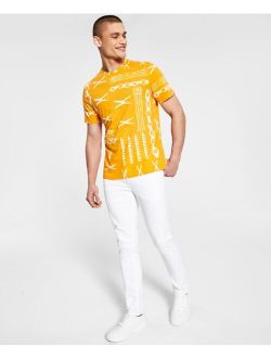 Men's Abstract Geometric Print T-Shirt, Created for Macy's