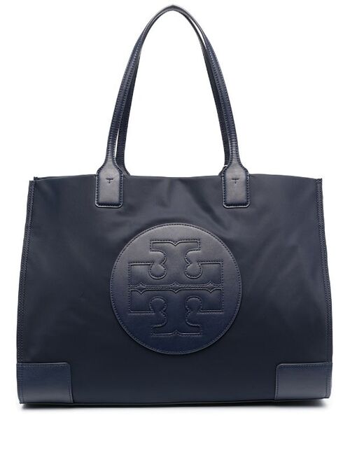 Tory Burch logo-patch tote bag