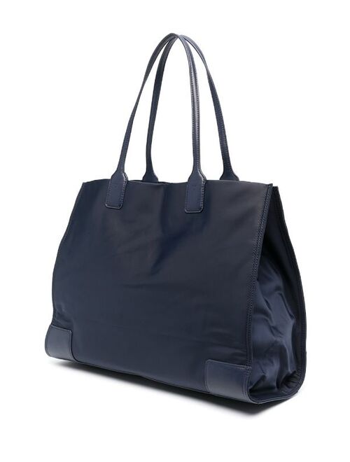 Tory Burch logo-patch tote bag