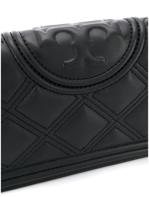 Tory Burch Fleming embossed logo bag