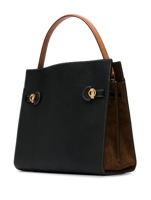 Tory Burch Lee Radziwill double tote