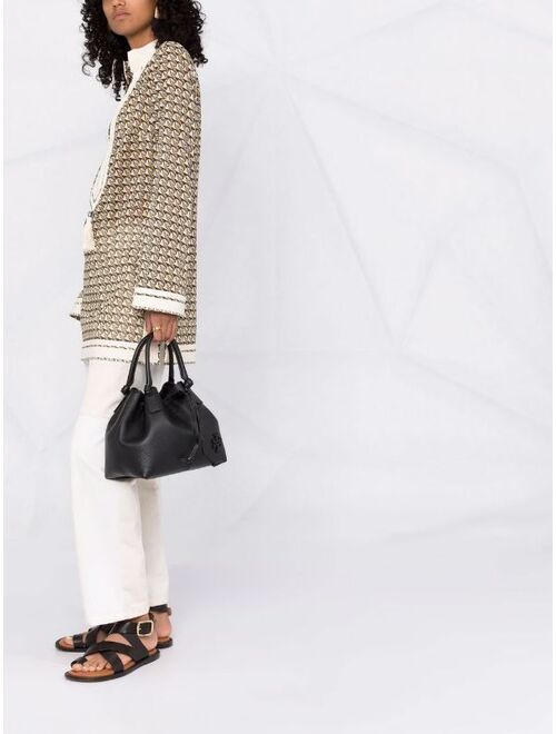 Tory Burch small McGraw drawstring tote