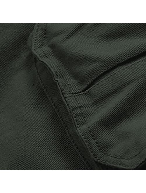 aihihe Quick Dry Cargo Shorts for Men with Pockets Relaxed Fit Casual Outdoor Stretchy Lightweight Short with Multi Pockets