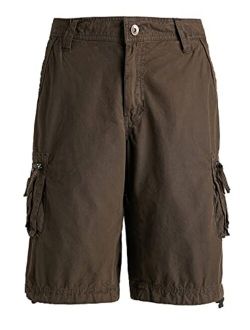 Facitisu Cargo Shorts for Men Casual Multi Pockets