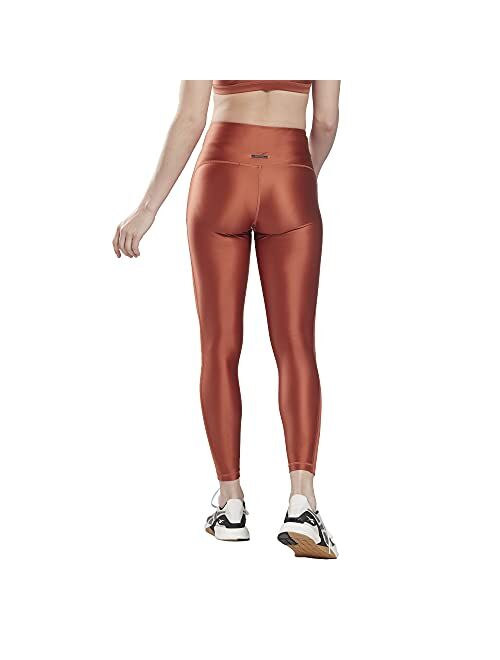 Core 10 by Reebok Women's High-Rise Shiny Leggings