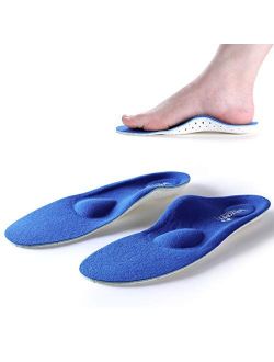 Walkomfy Full Length Orthotic Inserts Arch Support Insole, Insert for Flat Feet,Plantar Fasciitis,Feet Pain,Insoles for Men & Women