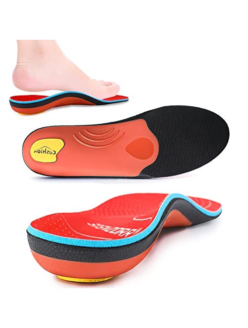 Buy STSVZORR Arch Heavy Support Pain Relief Orthotics - 210+ lbs Flat ...
