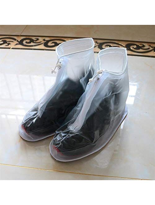 Whose Lemon Rain Boot Waterproof Shoes Cover Women Men Kids Reusable PVC Rubber Sole Overshoes Galoshes