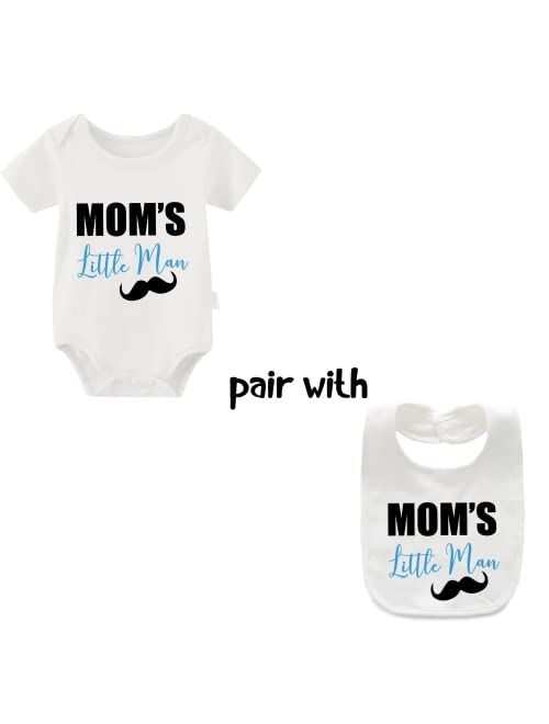 YSCULBUTOL Baby Twins Bodysuit I Love My Mimi Cute Baby Clothes Baby Shower Outfit Baby Girl Christmas Clothes
