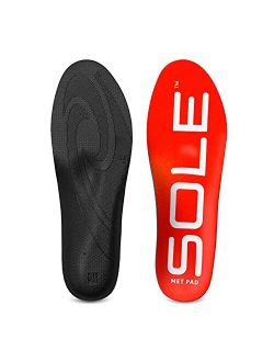 SOLE Active Medium with Met Pad Insoles for Men and Women, Metatarsalgia, Plantar Fasciitis, Arch Support, and Active Footwear