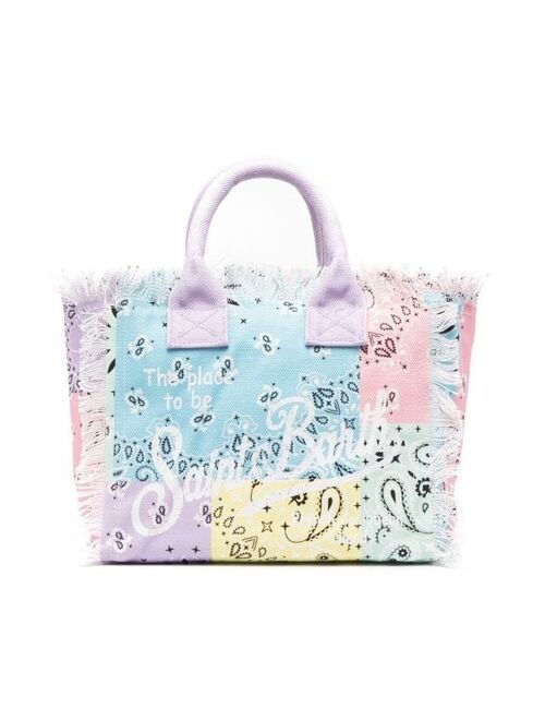 MC2 Saint Barth Kids Colette bandanaprint bag