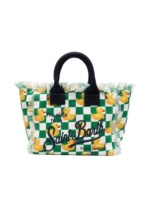 MC2 Saint Barth Kids Colette check-print bag