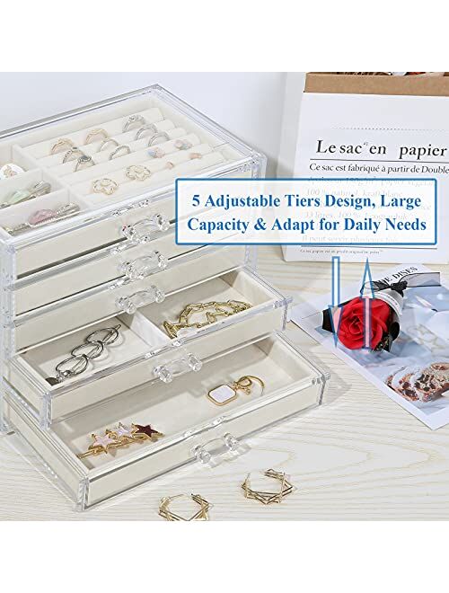 misaya Acrylic Jewelry Organizer