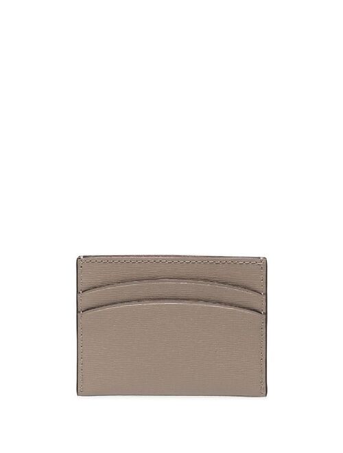 Tory Burch Robinson logo-plaque cardholder