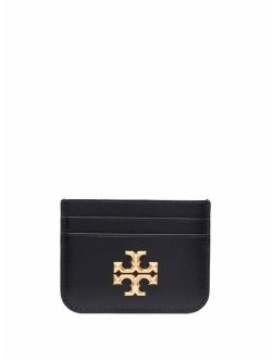 logo-motif leather wallet