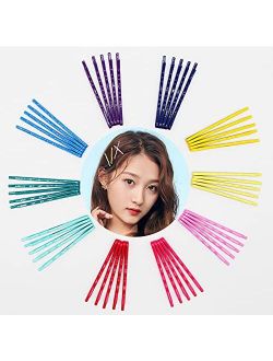 SHKJCHP Colored Hair Bobby Pins Hair Styling Clips 150 PCS Color hair grips, hairpin for Girls Kids Women Fashion Girls Color Hair Accessories Gift