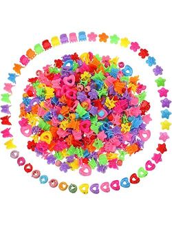 WILLBOND 300 Pieces Mini Hair Clips Butterfly Hair Clips Assorted Hair Clip Claw for Women Girls Wearing