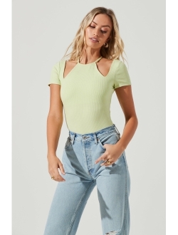 Women's Reedley Knit Ribbed Bodysuit