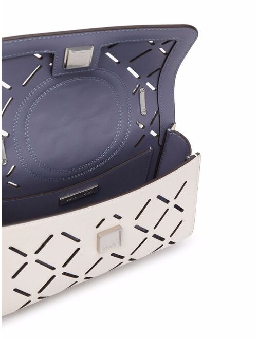 Tory Burch Fleming perforated shoulder bag