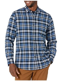 Men's Regular-fit Long-Sleeve Flannel Shirt