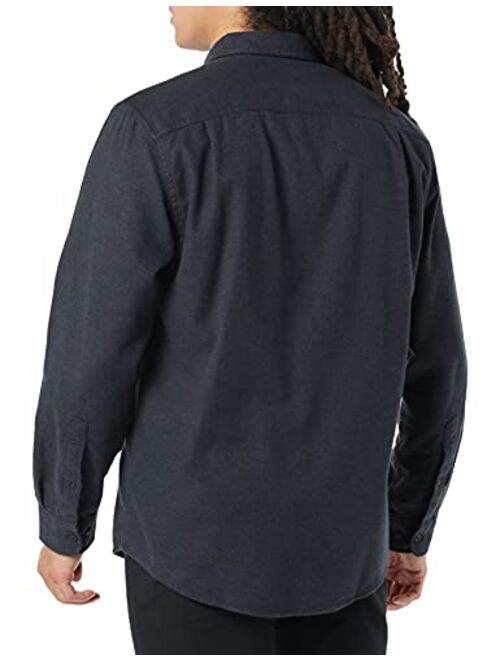 Amazon Essentials Men's Regular-fit Long-Sleeve Flannel Shirt