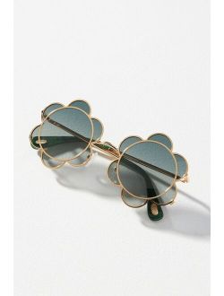 Lele Sadoughi Sunflower Sunglasses For Women