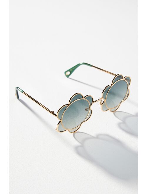Lele Sadoughi Sunflower Sunglasses For Women