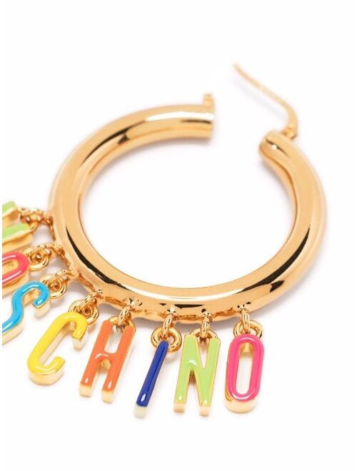Moschino Gold Bijoux Earrings