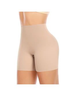 Werena Seamless Shaping Boyshorts Panties for Women Tummy Control Shapewear Under Dress Slip Shorts Underwear