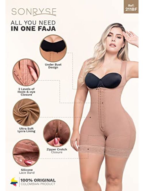 Sonryse Fajas Colombianas Postparto BBL Stage 2 Post Surgical Compression Garments for Women